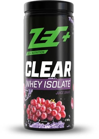 ZEC+ Clear Whey Isolate (900g, Rote Traube)
