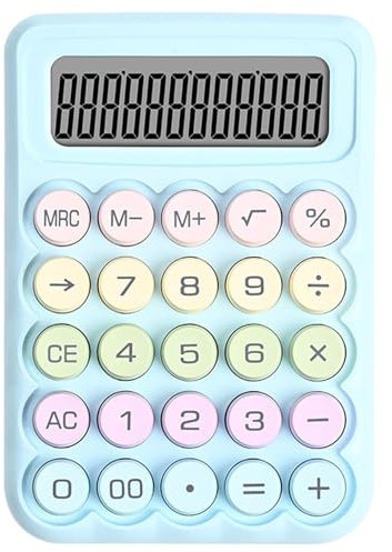 Fun And Functional 12Digit Calculator With Ergonomic Mechanical Keyboard Calculator For Accurate Input