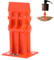 TOPWAY Spaccalegna per legna da ardere portatile, 17,8 cm, per tagliare tronchi di piccole e medie dimensioni, 331255A