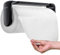 simpletome Supports pour Papier Essuie-Tout Montage sous Armoire Ou Mural Fonctionnement À Une Main Bras De Tension Porte-Rouleau De Cuisine (Noir, pour Un Rouleau de 18-23cm/7-9inches)