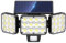 GEARLITE Solar Security Lights Outdoor Motion Sensor, 3500 LM Solar Lights Outdoor Garden with 270° Wide Illumination Angle, Up to 15 Hours 3 Modes IP65 Flooding Light for Garage, Front Door and Yard