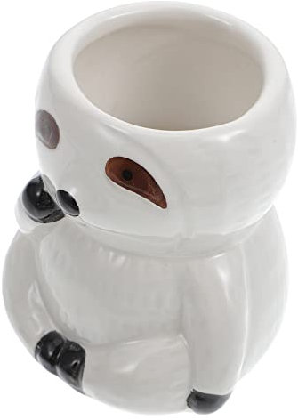 Sosoport Keramik-pflanztopf für Sukkulenten Faultier-Tier-Design Dekorativer Bonsai-Topf Blumentopf für Den Innenbereich Zur Dekoration