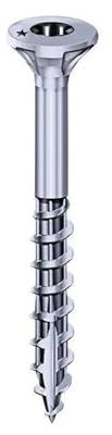 Vis Rocket minivybac tête fraisée inox A2 6x80mm, 20 pièces.