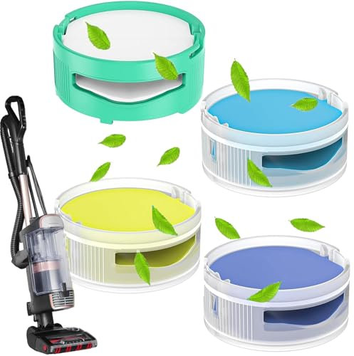 Anti Odour Cartridge Stratos for Shark, Air Freshener Refill Long-Lasting Scent Cartridge 4 Pack for IZ400UKT/ IZ400UK/ IZ420UKT/NZ860UKT/ NZ860UK/ AZ913UK/ AZ913UKT/ HZ3000UKT, Mixed Scent