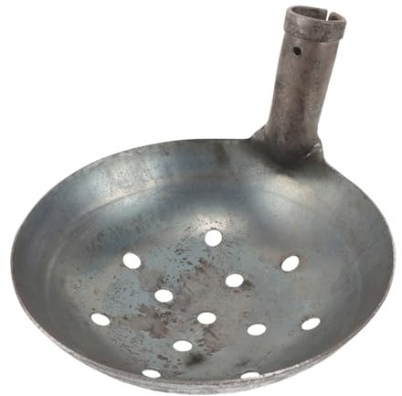 GANAZONO Pelle Tamisage Métal Robuste pour Nettoyage Boue Et Déchets Pelle Multifonctionnelle avec Manche Vertical Outil pour Septiques Et Entretien Jardin