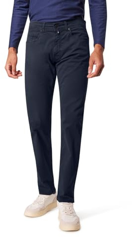 Pierre Cardin Herren Bundfaltenhose PC-Lyon | Männer Hose | Mordern Fit | Marine 4038 6000 | 33W - 34L