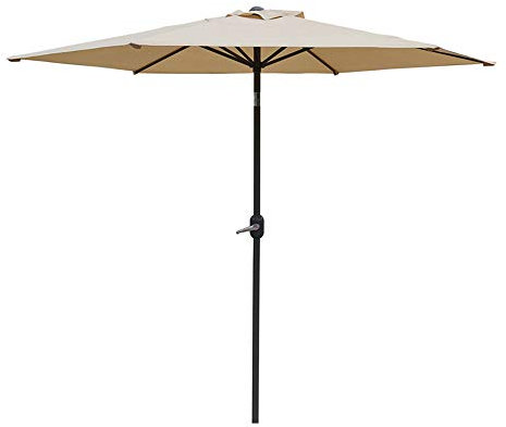 CWCQGH Parasols de Jardin, parasols déportés, parasols déportés, parasols Suspendus, parasols d'extérieur avec et pour Jardin, pelouse, arrière-Cour, parasols Jaunes