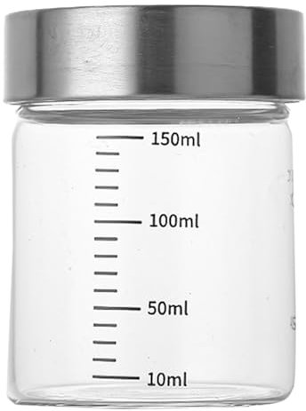 Glass Juice Bottles 6 Pack 12 Oz Wide Mouth Reusable Water Containers for Smoothie Milk Protein Shaker with Durable Stainless Steel Lids (Clear1, 6.6X8.7cm)