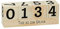 itsisa Countdown Würfel aus Holz, Vintage Look - Tage bis - Countdown Zähler, Countdown Würfel, Weihnachts Countdown, Geb