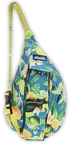 KAVU Mini-Seil-Umhängetasche, Polyester, Ocean Citrus