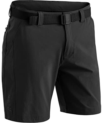 Maier Sports Nil Short M, Kurze Herren Wanderhose, Wasserabweisende Hose | Für Trekking und Hiking, Dryprotec für schnelles Trocknen, mSTRETCH pro 4 für mehr Komfort, Perfekt für den Sommer