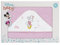 Interbaby Amazon Disney Minnie Mouse Badetuch 100% Baumwolle, Rosa