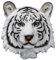 Tierkopf Harz Wandbehang Statuen Bar Kaffeehaus Figur Skulptur Ornament Dekor (weißer Tiger)