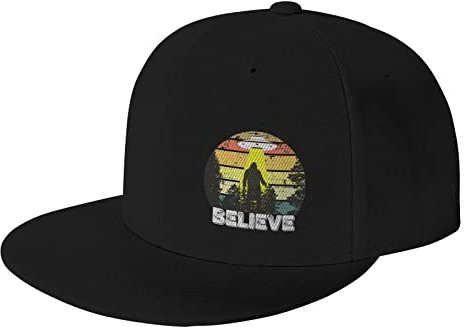 874 Baseballkappe Sasquatch Glauben Bigfoot UFO Basecap Baseball Retro Baseball Cap Unisex Basecap Für Athletic Sport Ausflug