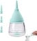 lasuroa Kitten Bottles for Nursing, with 3pcs Replaceable Silicone Nipples Puppy Nursing Bottles Anti-Choking Reusable Kitten Bottle Feeding Kit Feeder Accessories for Newborn Pets
