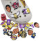 Cartoon Schuhanstecker,20 Stück PVC Schuh Charms,DIY Basketball Crocs Anstecker SchuhanhäNger Mit Mode Krokodilstiften Für Kinder und Erwachsene,Clog Schuhdekoration,Armband,Taschen,Geschenk,Cool