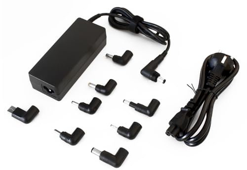 ALIMENTATORE CARICABATTERIE UNIVERSALE PER NOTEBOOK 90 WATT CON TIPS INTERCAMBIABILI compatibili con ASUS, SAMSUNG, ACER, TOSHIBA, SHARP, DELL, LENOVO, HP
