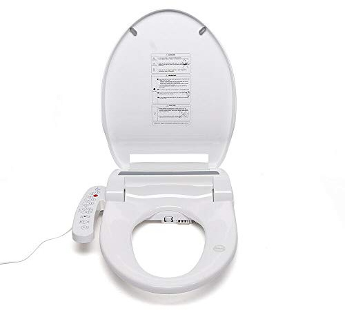VonVVer Bidet Toilettensitz - 32℃-48℃ Gewärmter Sitz WC-Bidet-Sitze Electric Toilette dusch wc Bidet Aufsatz mit Duschfunktion Toilet Seat Für Toilette