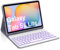 Occtingkind, Keyboard for Samsung S6 Lite, Case with Keyboard for S6 Lite 10.4, Magnetic Bluetooth Keyboard Galaxy P620/P615/P610 (2024/2022/2020), QWERTZ, USB C, Backlight, Purple