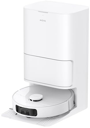 MOVA E40 Ultra Robot Vacuum and Mop, 19000Pa Suction & Anti-Tangle Brushes