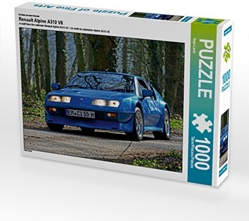 CALVENDO Puzzle EIN Motiv aus dem Kalender Renault Alpine A310 V6 1000 Teile Puzzle quer | 1000 Teile Lege-Größe 64 x 48 cm Foto-Puzzle für glückliche Stunden