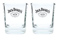 Jack Daniels Old No7 Whiskey Shot Glas 2er
