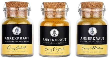 Ankerkraut KS0733 Gewürz-Set Curry-Klassiker