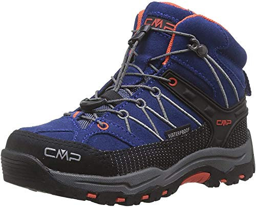 CMP Unisex Kinder Kids Rigel Mid Trekking Shoes Wp Trekking-Schuhe, Marine Tango, 31 EU