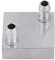Tonysa Bloque de refrigeración por Agua, 40 x 40 mm, Aluminio, Bloque de refrigeración por Agua, refrigerador de CPU para Ordenador CPU, impulsos de inversión/refrigerador de conmutación