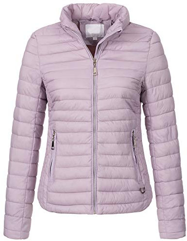 Rock Creek Damen Steppjacke Übergangsjacke Leicht Outdoorjacke Damenjacke Frauen Jacken Gesteppte Jacken Herbstjacke Jacke Weste D-427 Flieder XS