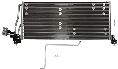 THERMOTEC KTT110028 Klimakondensator Klimaanlage Auto ohne Trockner Kompatibel mit OPEL Corsa B Schrägheck S93 1618015 1618016 93250611
