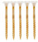 Helfast 4,0x55mm Holzbauschrauben mit ETA Zulassung, TX20, magaziniert, gelb verzinkt, 1000 Schrauben, 50 pro Gurt