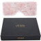 Le masque de relaxation des yeux Jadestone, outil de soin de sommeil naturel pour masseur de visage réduit les cernes(Quartz rose)