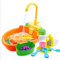 EUNEWR Automatische Vogelbadewanne Badewanne,Vogelspielzeug Haustier Badewanne mit Wasserhahn und Pool Spielzeug Papageien Pool Badewanne,Bird Schwimmbad Bad Dusche,Vogel Dusche Wasserspender (Orange)