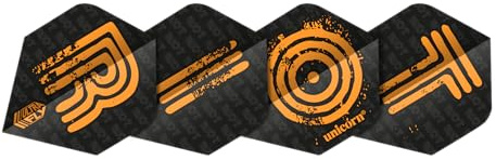 Unicorn Ultrafly Slang Darts Flights | Standard Plus Shape | Ultra Durable 100 Micron Polyester PET