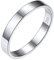 Bestyle Ring Silber 925 Damen Breite 3mm Größe 65 Hochzeitsringe Eheringe Verlobungsring Trauringe Ewigkeitsring