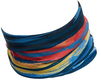 Hilltop Multifunktionstuch, Motorrad Halstuch, Kopftuch, Bandana, Schlauchtuch, Cooles Design in Trendfarben, für Damen und Herren, Farbe/Design:Sunset