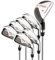 Forgan F100 Iron Set with Hybrid, Mens Right Hand, Steel Shafts