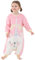 HAHASHOW Bebe gigoteuse avec jambes Manche longue l'hiver gigoteuse a pied Bebe Garcon Vetement Enfant Naissance Cadeau 5-6 ans, Rose