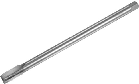 QUARKZMAN Metrische Gewindebohrer M10 x 1 H2 200mm Extra langer gerader Flöten-Gewindeschneidemaschine Gewindebohrer Gewindeschneidwerkzeug