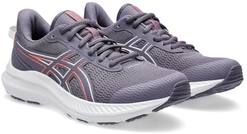 ASICS Femme JOLT 5 Sneaker, Greyish Purple/Coral Reef, 39 EU