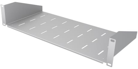 Stalflex Server Netzwerkschrank Eco 19 Zoll 2U 220mm - Server Rack Hergestellt aus Stahl - Computer- & Server-Racks - Serverschrank Kompatibel mit Netzwerk Schrank und Rack Schienen