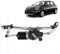 Mecanismo completo de limpiaparabrisas delantero (Tringlería) con motor compatible para Renault Clio 3 de 2005 a 2014 OEM: 8200383752 7701061590