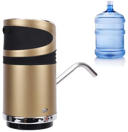 Bomba de Botella de Agua Automática, Dispensador de Agua Embotellada, Carga USB, Dispensador de Agua Automático con Batería Recargable, Dispensador de Agua Potable para el Hogar,