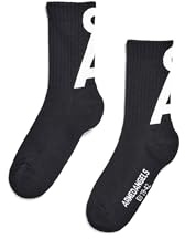 ARMEDANGELS Unisex Socken aus Bio-Baumwolle SAAMUS SHORT Black-white