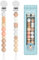 Yolnkos Attache Sucette Garçons Filles Silicone Soothie Tétine Clips Porte Accroche Chaîne Cadeau de Douche de Bébé 2pcs(Oatmeal,Beige)