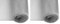 Windhager zanzariera, Tessuto in Alluminio, Ideale Anche per Pozzi di Luce, Robusto, Resistente, Argento, 100 x 250 cm, 03621 (Confezione da 2)
