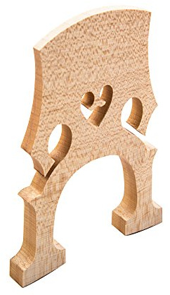 Aumotop Professionelle Ahornbrücke für Kontrabass-Kontrabass-Saiteninstrumente