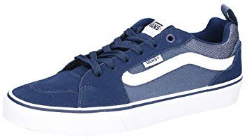 Vans Herren Filmore Sneaker, Suede Canvas Dress Blues Vintage Indigo, 46 EU