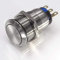 Metzler - Druckschalter 16mm - IP67 IK10 - Edelstahl - Flach - Lötkontakte